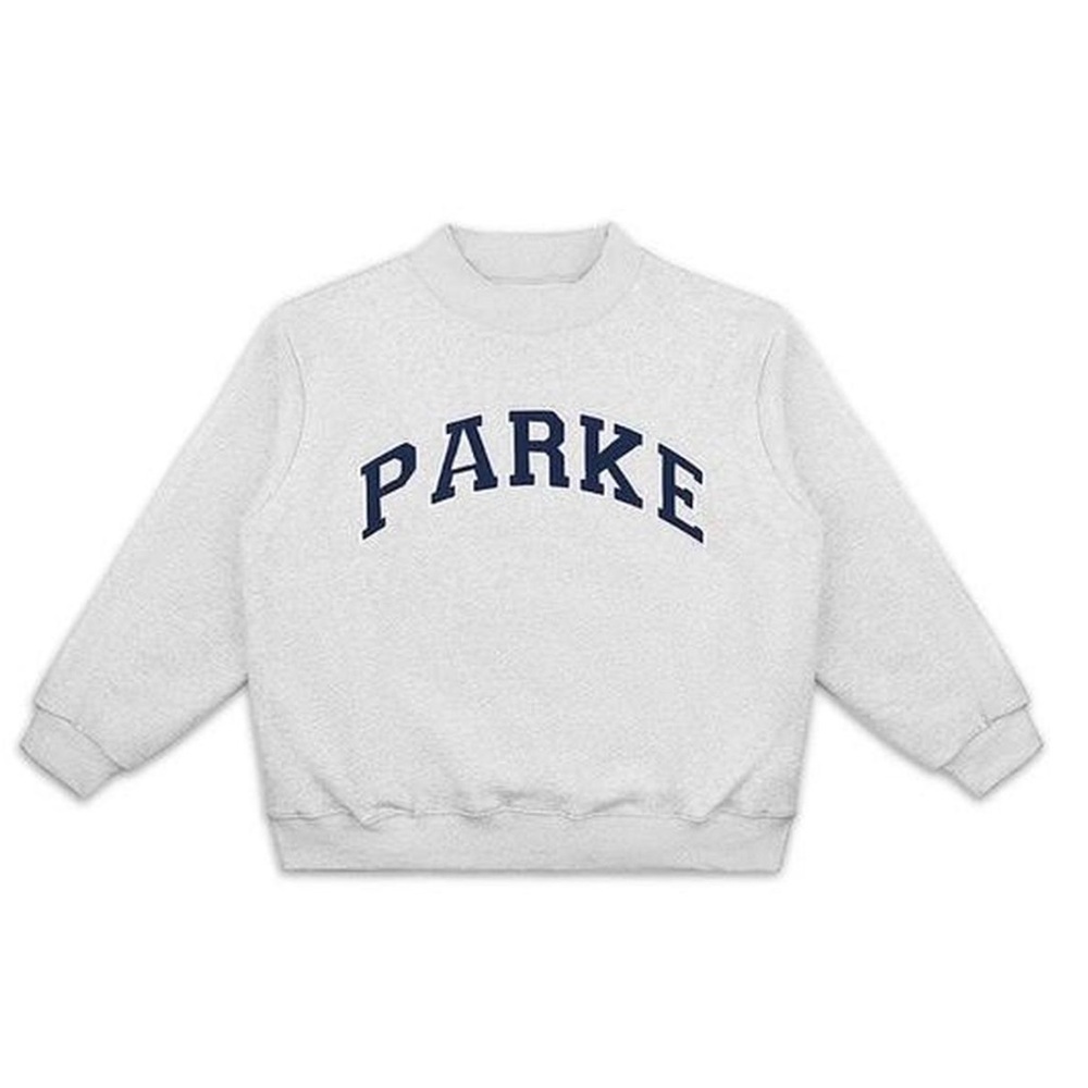 Parke Mockneck grey and navy blue perfect condition size XXL